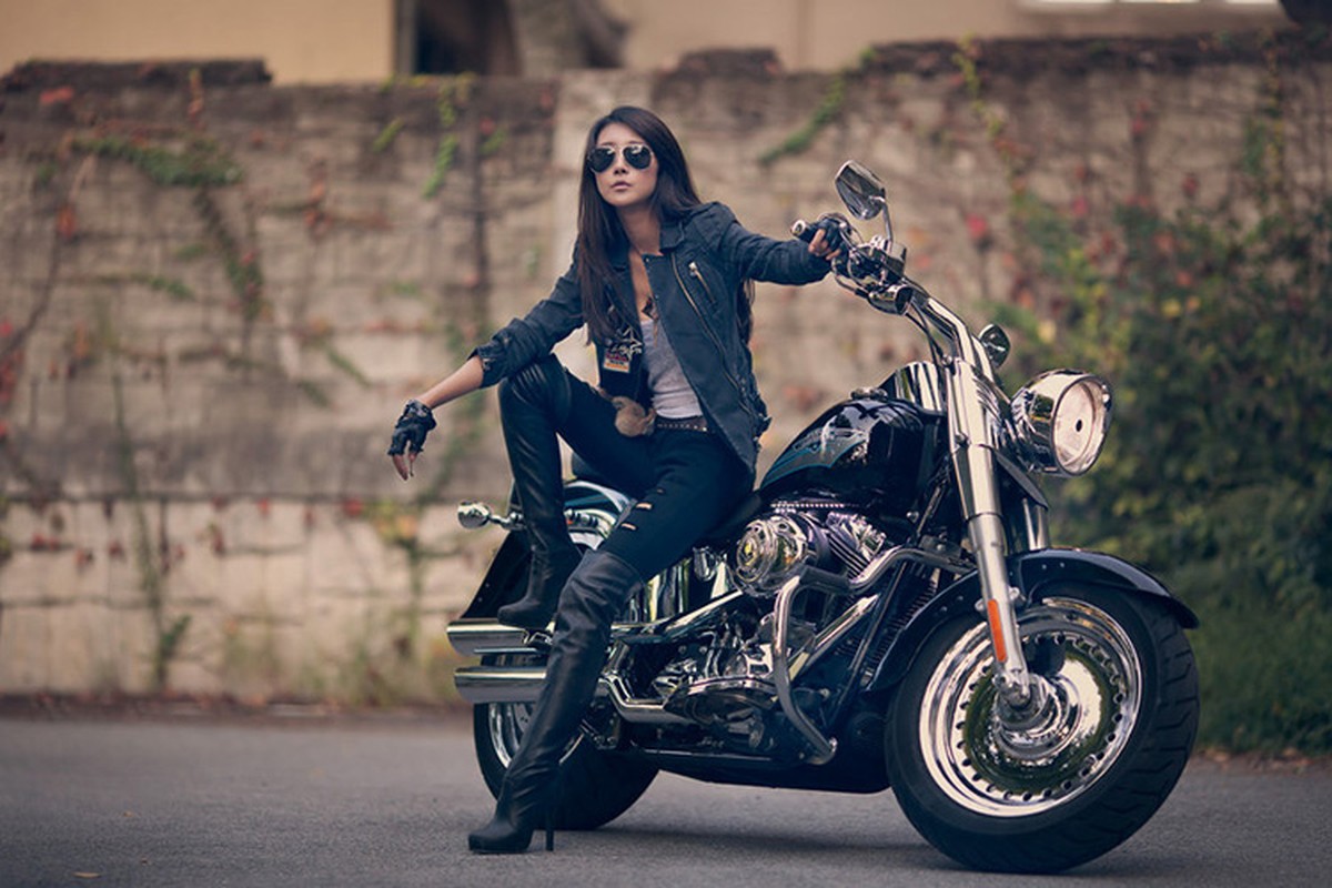 Biker jacket - su lua chon 